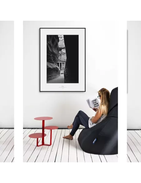 Table Basse Design Trilogy Rouge - Creativando