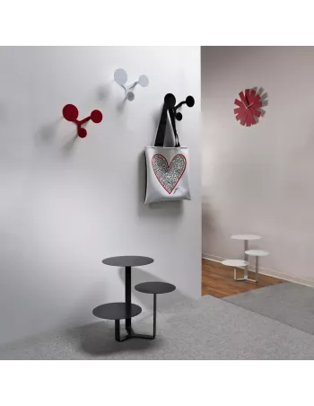 Porte Manteau Mural Trilogy Rouge - Creativando 2