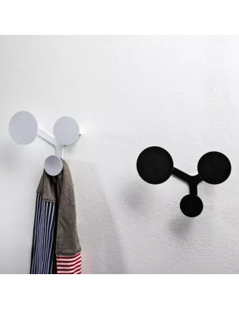 Porte Manteau Mural Trilogy Blanc - Creativando 2