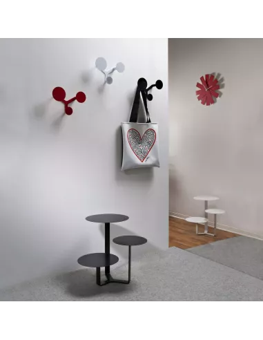 Porte Manteau Mural Trilogy Noir - Creativando