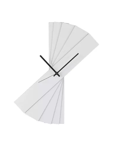 Horloge Murale Design Rock Around The Clock Blanc - Creativando