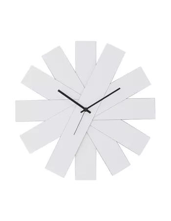 Horloge Murale Design Rock Around The Clock Blanc - Creativando