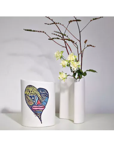 Vase Design Contemporain Céramique Myrna - Creativando