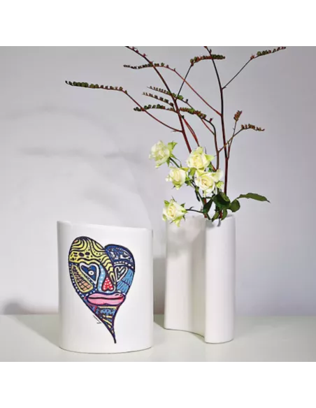 Vase Design Contemporain Céramique Myrna - Creativando