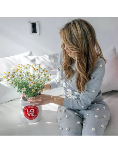 Vase Original Céramique Yes We Can Full Love - Creativando