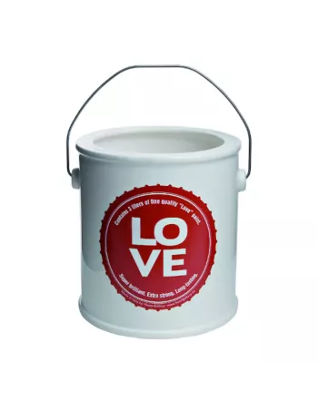 Vase Original Céramique Yes We Can Full Love - Creativando