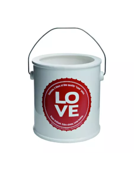 Vase Original Céramique Yes We Can Full Love - Creativando