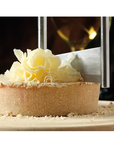 Girolle à Fromage avec Cloche en verre - Bois de Hêtre