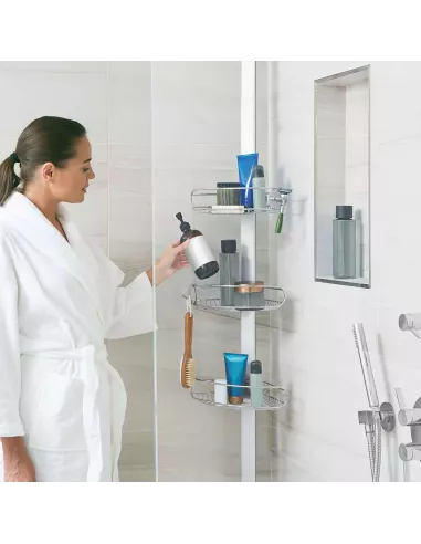 Serviteur de Douche Télescopique 2.74 m - BT1062 - Simplehuman