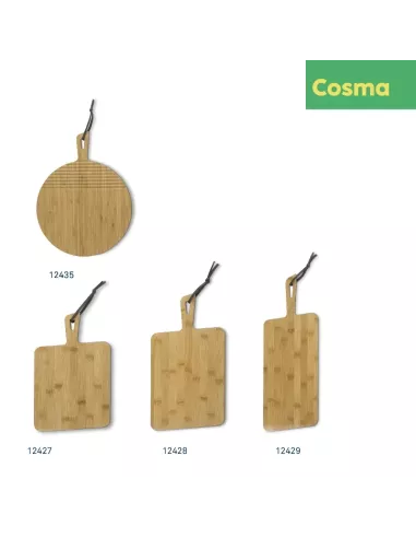 Planche à Découper & Planche de Service Cosma S en Bambou – 33 x 21 cm