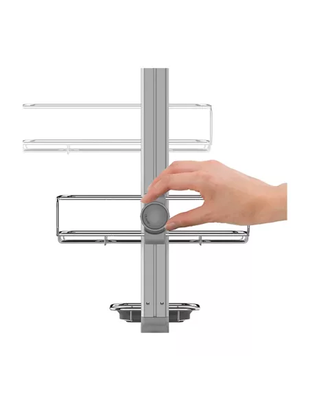 Serviteur de Douche à Suspendre Ajustable - Simplehuman