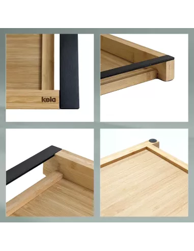 Plateau de Service Kiril S en Bambou - 43 x 27.5 cm