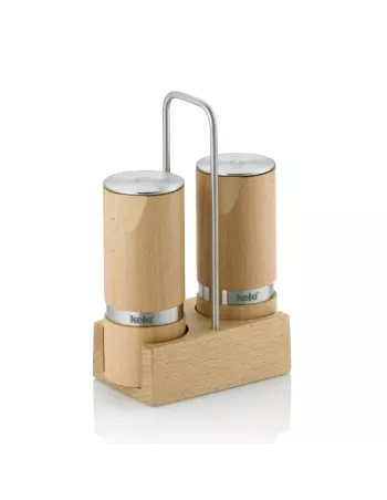 Ménagère Sel et Poivre - Kauri - Hêtre et Inox
