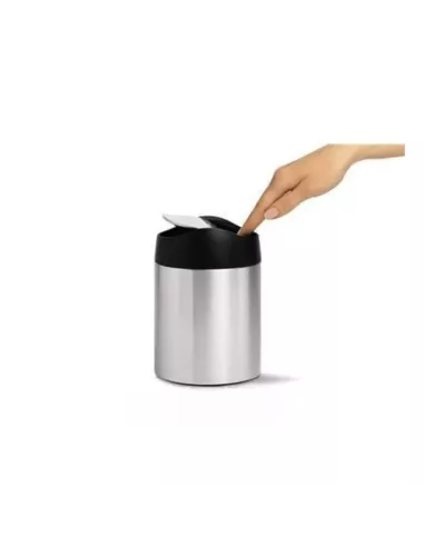 Poubelle ronde 1,5L à bascule - Simplehuman
