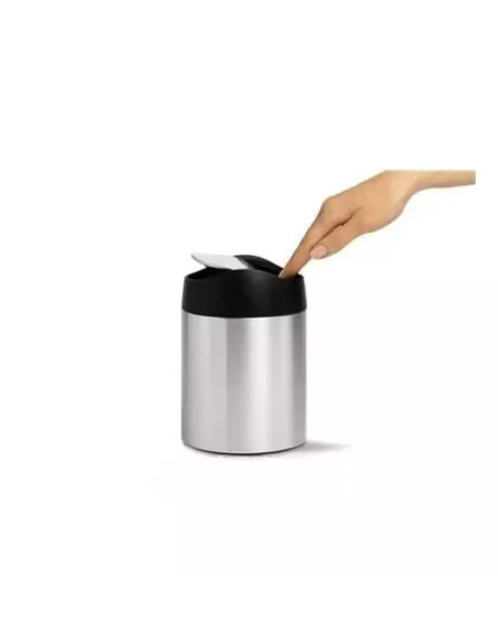 Poubelle ronde 1,5L à bascule - Simplehuman