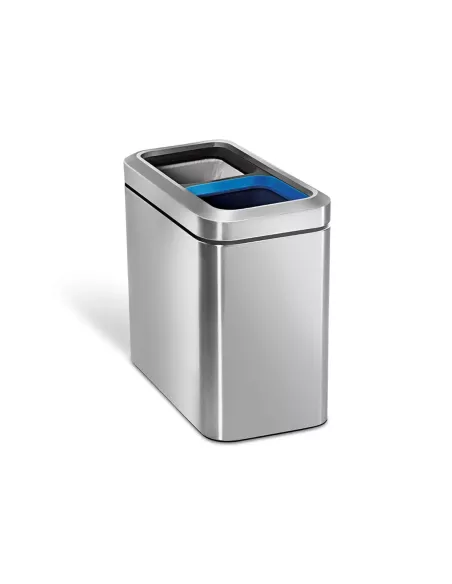 Poubelle de Tri de Bureau 20L Ouverte - Simplehuman