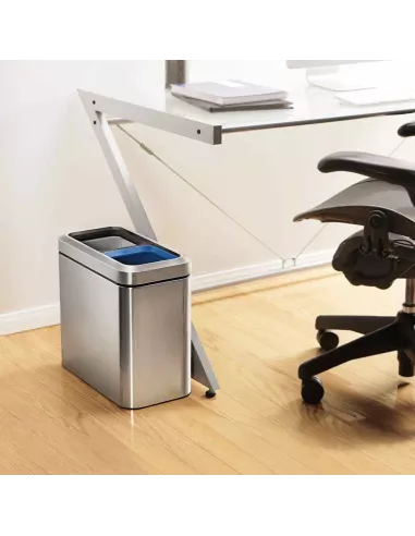 Poubelle de Tri de Bureau 20L Ouverte - Simplehuman