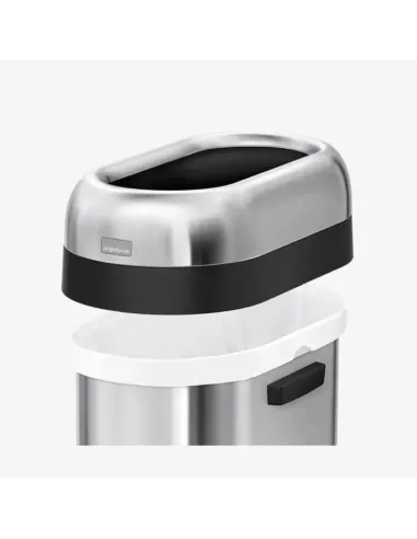 Poubelle de Bureau Etroite 50L - Simplehuman