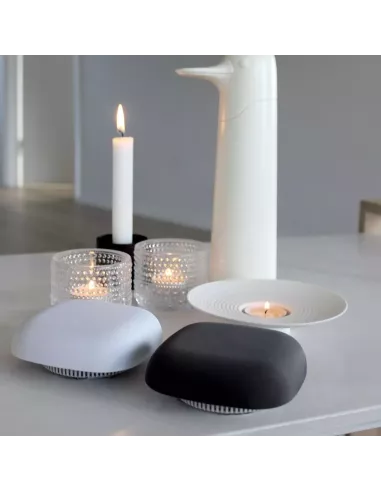 Détecteur Fumée Design Kupu 10, sans piles,  Noir