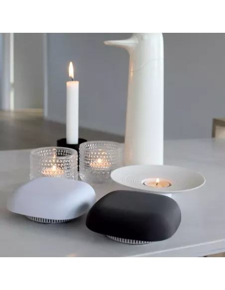 Détecteur Fumée Design Kupu 10, sans piles,  Noir