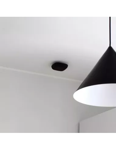 Détecteur Fumée Design Kupu 10, sans piles,  Noir