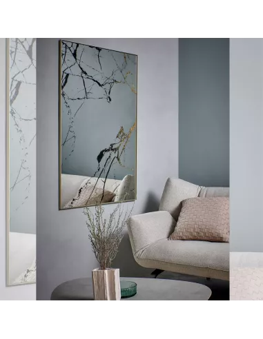 Miroir Rectangulaire Design Marble