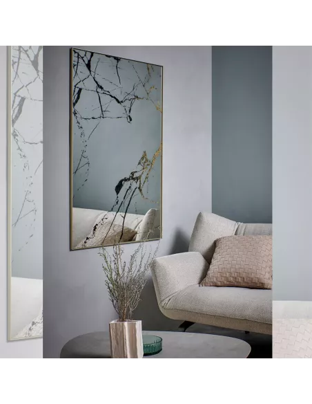Miroir Rectangulaire Design Marble