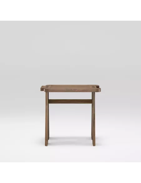 Tabouret en Noyer massif Multibanqueta - Fait main - Wewood