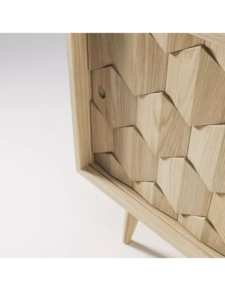 Buffet Scarpa - Chêne massif - Fait main