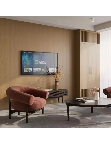 Meuble TV Radio - Noyer massif - Fait main