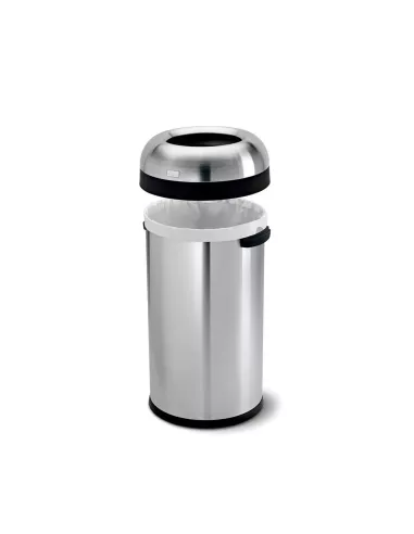 Poubelle de Bureau 60L Ronde Ouverte - Simplehuman