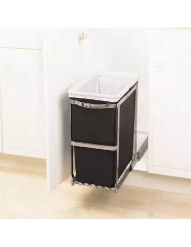 Poubelle Cuisine Coulissante 30L - Simplehuman