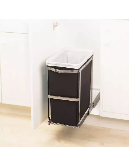 Poubelle Cuisine Coulissante 30L - Simplehuman