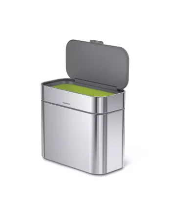 Poubelle Compost Cuisine 4L Acier Inoxydable Brossé - Simplehuman