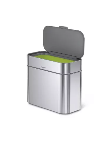 Poubelle Compost Cuisine 4L Acier Inoxydable Brossé - Simplehuman