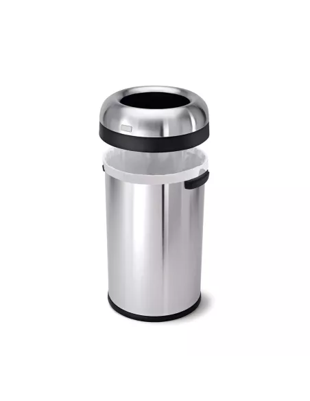 Poubelle 80L ronde ouverte - Simplehuman