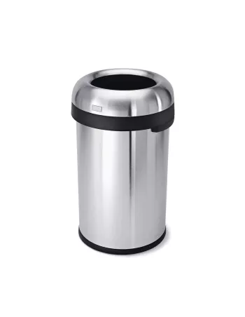 Poubelle 80L ronde ouverte - Simplehuman