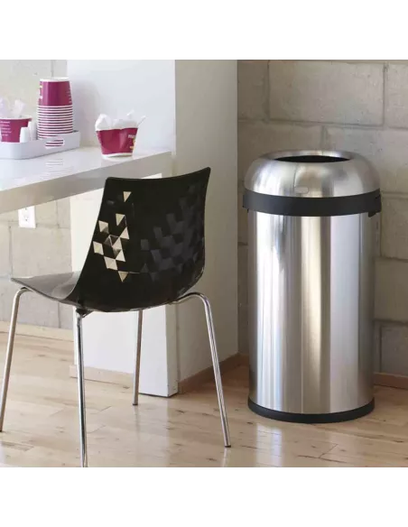 Poubelle 80L ronde ouverte - Simplehuman