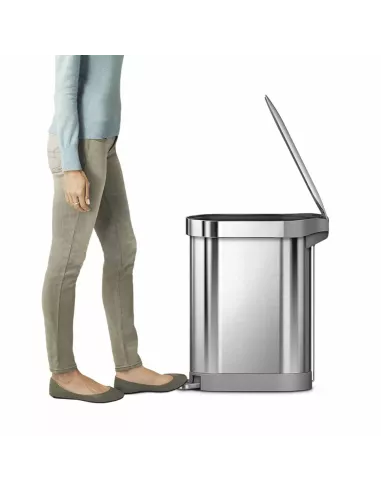 Poubelle 45L étroite à pédale - Simplehuman