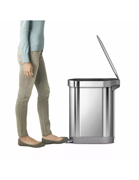Poubelle 45L étroite à pédale - Simplehuman
