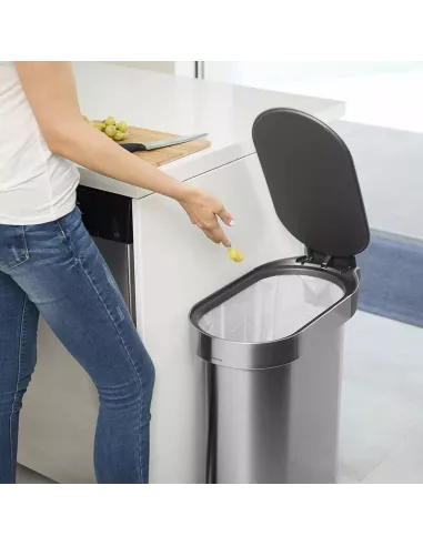 Poubelle 45L étroite à pédale - Simplehuman