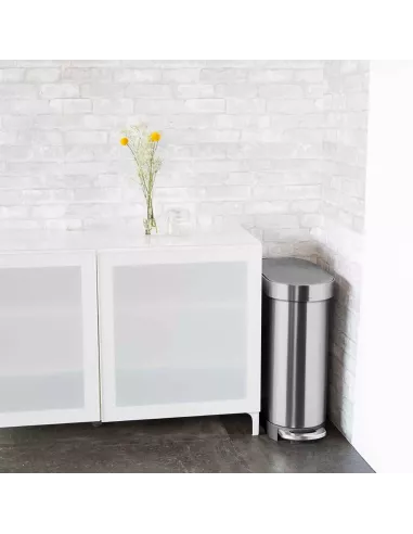 Poubelle 45L étroite à pédale - Simplehuman