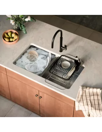 Egouttoir extensible s'adapte à tout type de cuisine 2