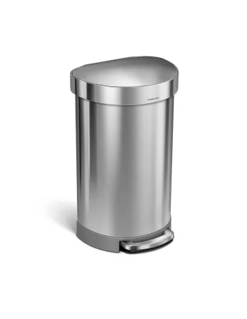 Poubelle 45L demi-lune à pédale - Simplehuman