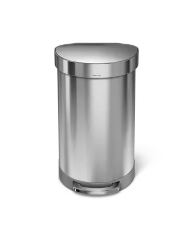 Poubelle 45L demi-lune à pédale - Simplehuman