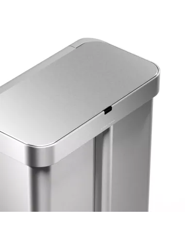 Poubelle 34L+24L détection vocale - mouvement - Simplehuman