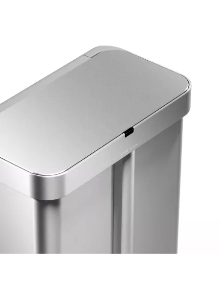 Poubelle 34L+24L détection vocale - mouvement - Simplehuman