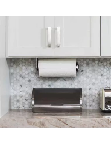 Porte Essuie Tout Mural Inox - Simplehuman