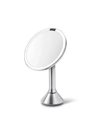 Miroir Grossissant X5 à capteur - Inox brossé - Simplehuman