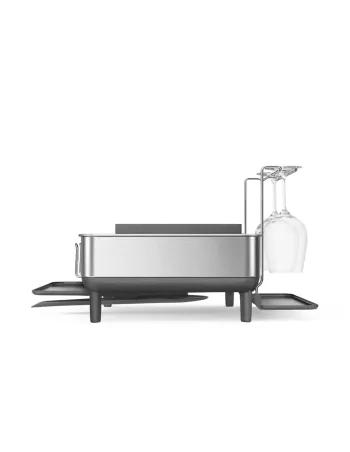 Egouttoir Vaisselle Gris Acier Inoxydable - Simplehuman 2